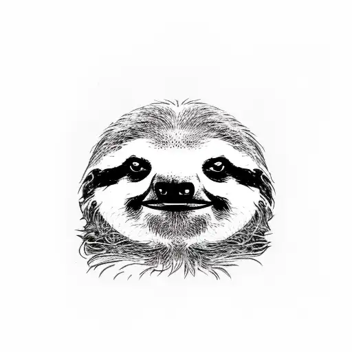 Don't worry, don't hurry 🦥 #sloth #sloths #slothtattoo #slothart  #customtattoo #tattooart #blackwork #blackworkartists #tattoo #inkwork…