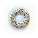 everything everywhere all at once sucked into a bagel tattoo design idea