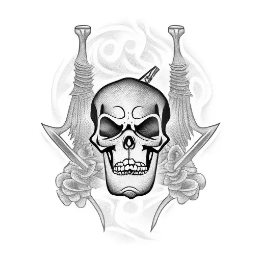 Grim Reaper tattoo design idea