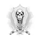 Grim Reaper tattoo design idea