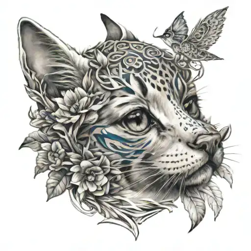 enfant qui lit tattoo design idea