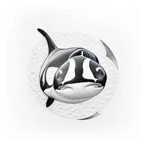 orca tattoo design idea