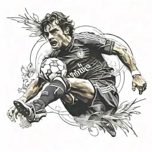 Paolo Maldini tattoo design idea