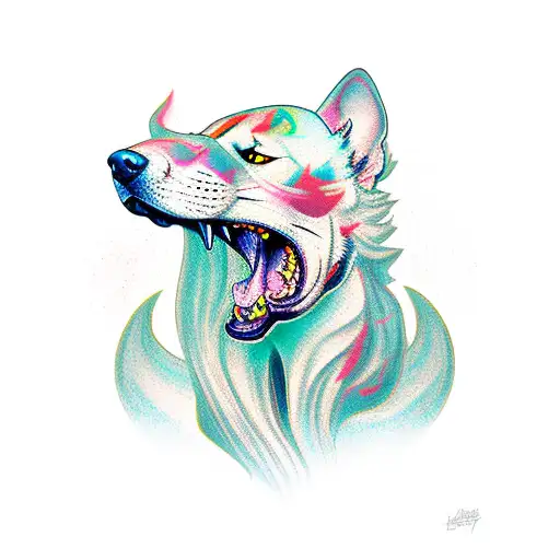 Curte Cerberus  tattoo design idea