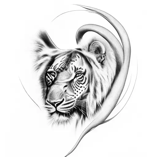 Africa  tattoo design idea