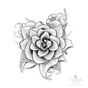 flor de maga tattoo design idea