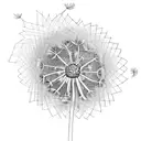Dandelion tattoo design idea