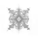 crossword puzzle tattoo design idea