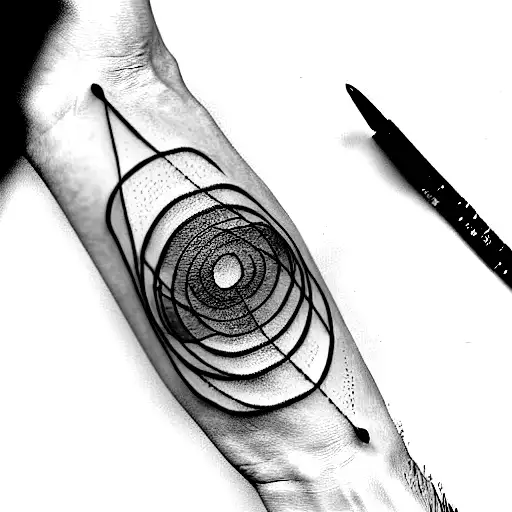 neural network tattoo design idea