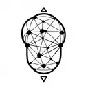 neural network tattoo design idea