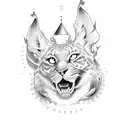 fake friends tattoo design idea