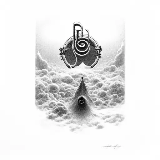 music beksinski tattoo design idea