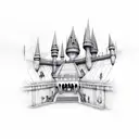 platform 9 and 3/4 from Harry Potter tattoo design idea