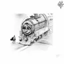 platform 9 and 3/4 from Harry Potter tattoo design idea