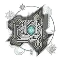 let go tattoo design idea