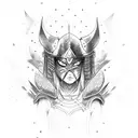 itachi Valkyrie  tattoo design idea