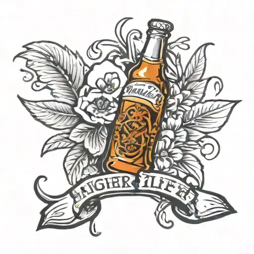 miller high life tattoo design idea