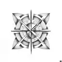  sand clock  tattoo design idea