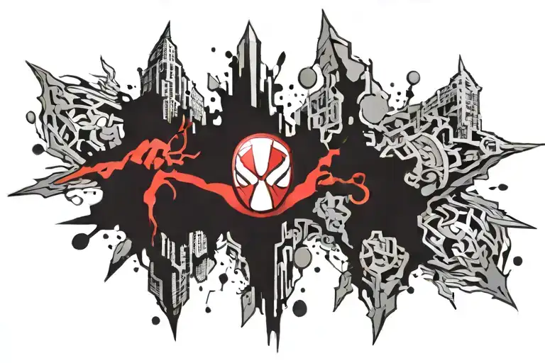 Marvel tattoo design idea