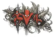 Marvel tattoo design idea