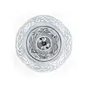 yin yang symbol, made by using celtic  tree of life and two  magpies in celtic design tattoo design idea