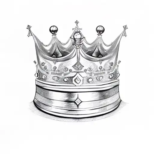 Queen's Crown tattoo design idea
