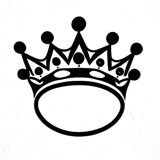 Queen's Crown tattoo design idea