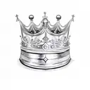 Queen's Crown tattoo design idea