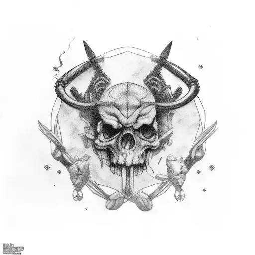 bandana cigana tattoo design idea