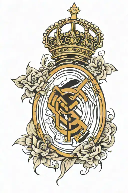 real madrid tattoo design idea