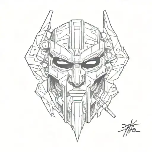 mf doom tattoo design idea