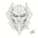 mf doom tattoo design idea