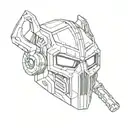 mf doom tattoo design idea