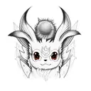 eevee tattoo design idea
