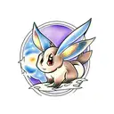 eevee evolutions tattoo design idea