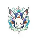 eevee evolutions tattoo design idea