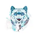 Panther tattoo design idea