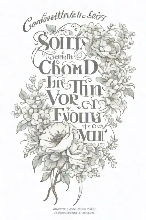 2 Corinthians 5:17 tattoo design idea