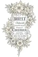 2 Corinthians 5:17 tattoo design idea