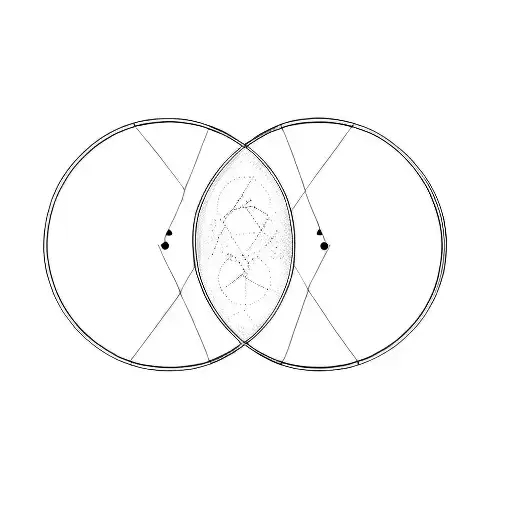 a venn diagram tattoo design idea