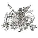 Joseph, Florida, military  tattoo design idea