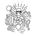 Trust the process tattoo design idea