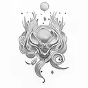 alma tattoo design idea