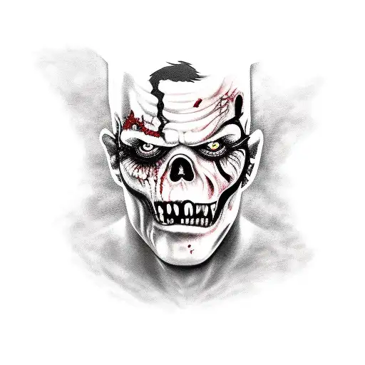 zombie Marvel characters  tattoo design idea