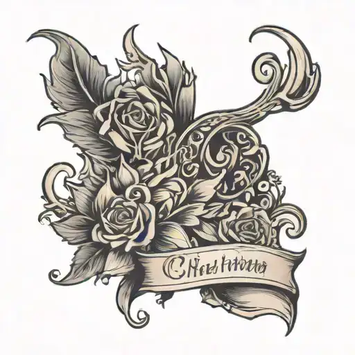 childs name and birth date tattoo lower arm half sleeve tattoo design idea