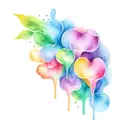 rainbow tongue   tattoo design idea