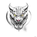 pantera tattoo design idea