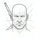 HITMAN RO45 tattoo design idea