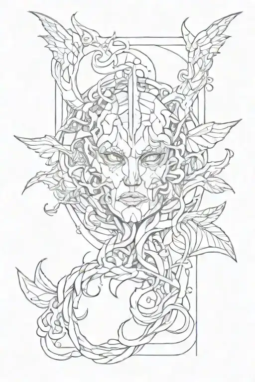 sketch style tattoo tattoo design idea
