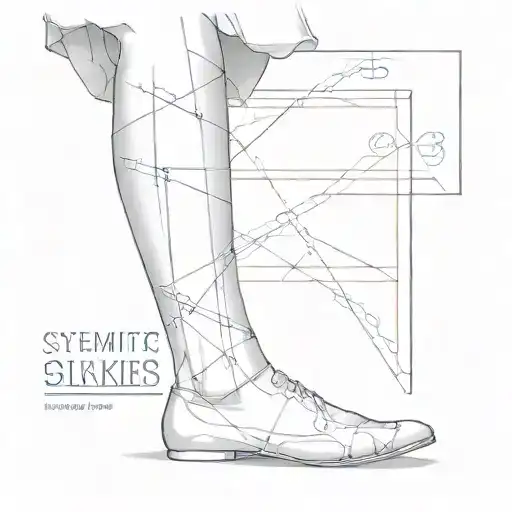 TATTOO on leg sleeve symetric  tattoo design idea